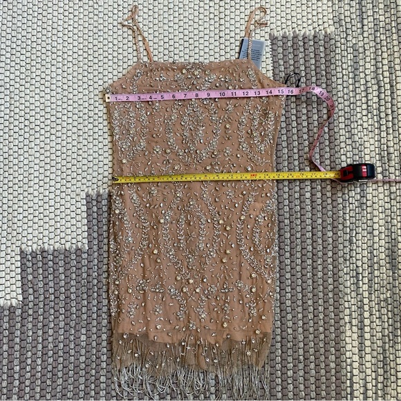 NWT Michael Costello x Revolve Kareena Embellished Mini Dress Size Small - Picture 7 of 10